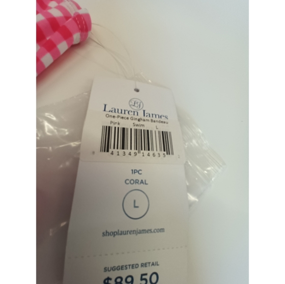 Lauren James One Piece Swimsuit L - Picture 4 of 6